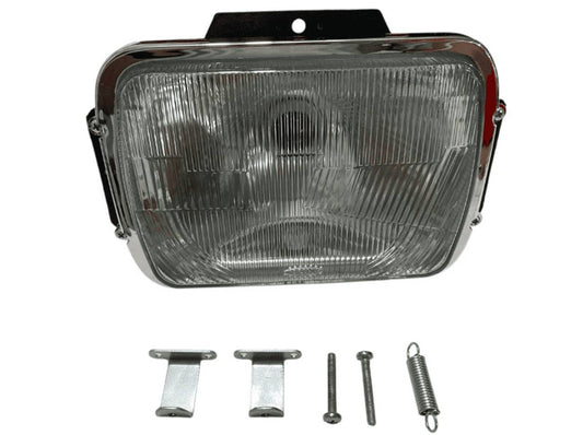 FAROL COMPLETO BLOCO QUADRADO P/ BANDEIRANTE 1989 A 2001